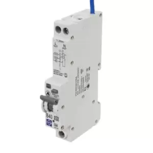 Image of Lewden 40A Double Pole 1 Module B Curve 6kA 30mA AFDD Combined RCBO - P04-B40-30-1PNA