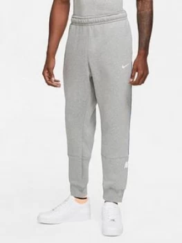 Image of Nike Repeat 2.0 Tape Fleece Joggers - Dark Grey