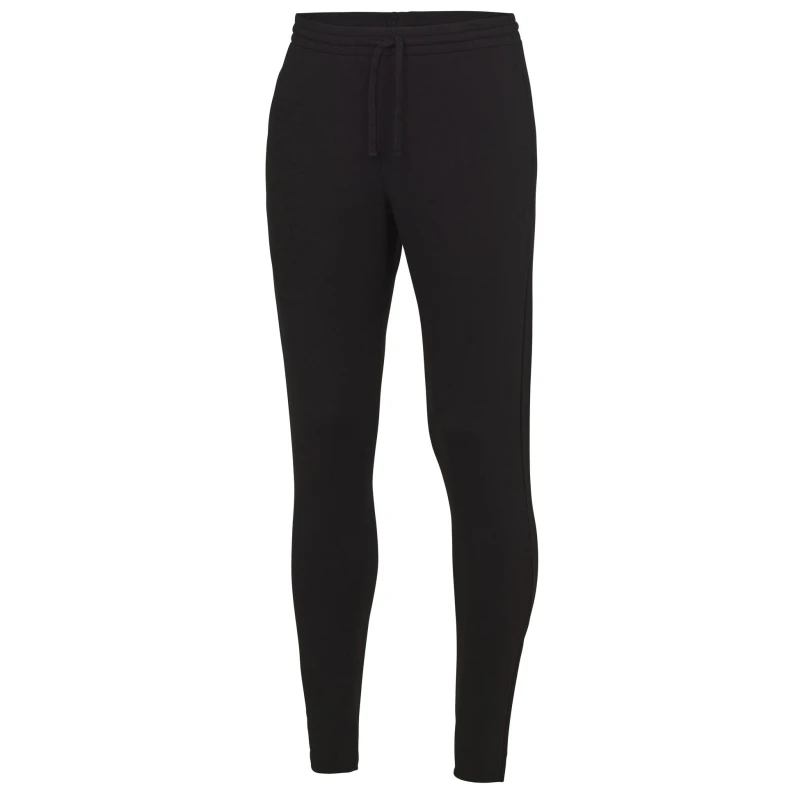 Image of AWDis AWDis Men Just Cool Tapered Jogging Bottoms in Black Size: Small Black S Male 5054752894764