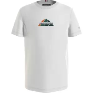 Image of Tommy Hilfiger Mountain T Shirt - White