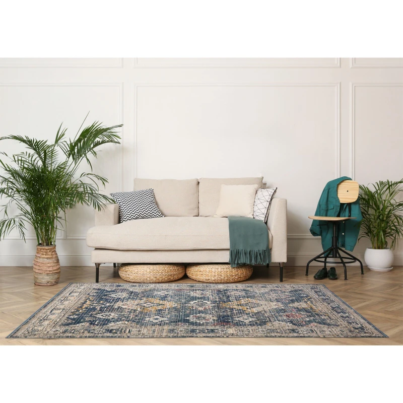 Image of Ultimate Rug NOVA TRADITIONAL LILLIAN Blue unisex 80x150cm