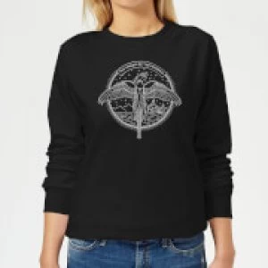 Image of Harry Potter Order Of The Phoenix Womens Sweatshirt - Black