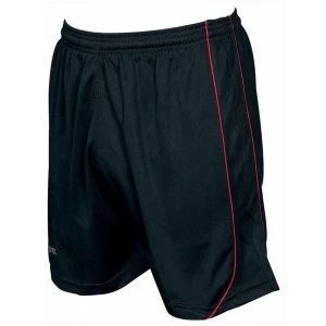 Image of Precision Mestalla Shorts 30-32" Black/Red