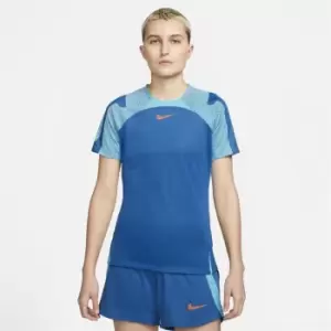 Image of Nike Dri-FIT Strike Training Top Womens - Blue