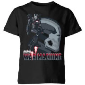 Image of Avengers War Machine Kids T-Shirt - Black - 7-8 Years