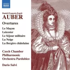 Image of Daniel-Francois-Esprit Auber Overtures Le Macon/Leicester/Le Sejour Militaire/La Neige/ by Daniel-Francois-Esprit Auber CD Album