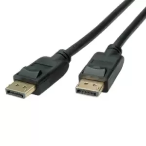 Image of Roline 11.04.5812 Audio Cable, Displayport Plug, 3M, Black