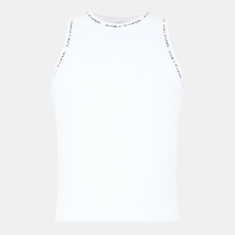 Image of Daily Paper Mens Tank Tops White male X Small