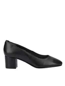 Image of Hush Puppies Anna Court Shoe - Black, Size 8, Women