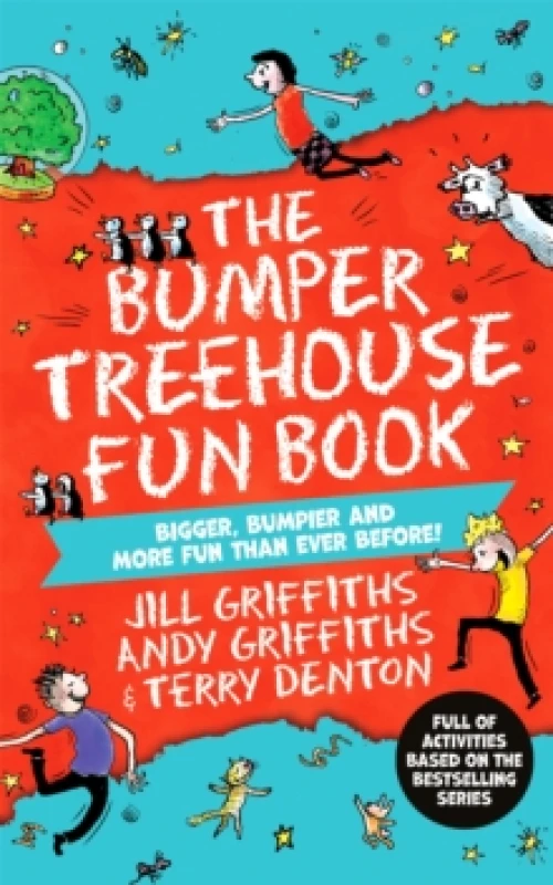 Image of Andy Griffiths The Bumper Treehouse Fun Book: bigger, bumpier and more fun than ever before! Book Multi unisex