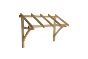Image of Cheshire Mouldings Pine Porch Canopy, (W)1.74M (D)1.12M