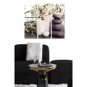 Image of MDF7339431 Multicolor Decorative MDF Painting (3 Pieces)