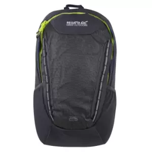 Image of Regatta Highton 25L Backpack (One Size) (Magnet Grey/Electric Lime)