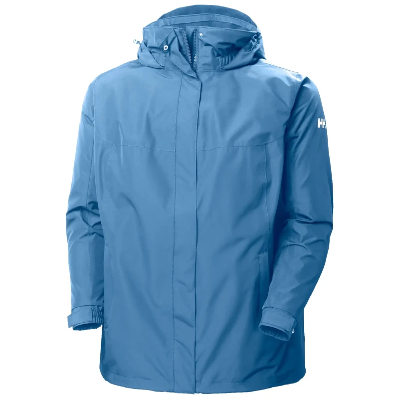 Image of Helly Hansen Womens waterproof jacket Helly Hansen Aden plus Bleu Female 3X