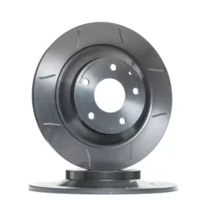 Image of BREMBO Brake disc MAX LINE Slotted 08.C425.75 Brake rotor,Brake discs MAZDA,CX-5 (KE, GH),CX-5 (KF),CX-30 (DM),MX-30 (DR)