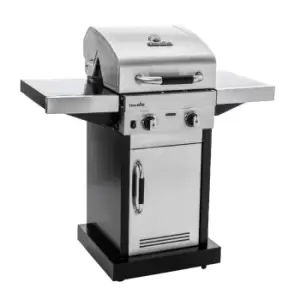 Image of Char-Broil Advantage 225S 2 Burner Gas BBQ Grill - Stainless Steel