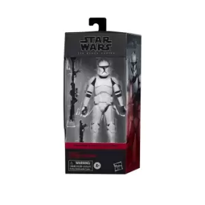 Image of Hasbro Star Wars The Black Series Phase I Clone Trooper Toy 6" Scale Star Wars: The Clone Wars Figure