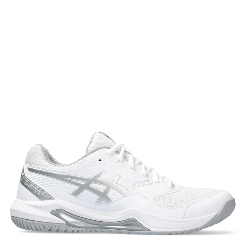 Image of Asics GEL-DEDICATE 8 womens Tennis Trainers (Shoes) in White