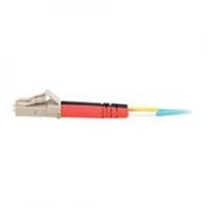 Image of C2G 5m LC-LC 10GB 50/125 OM3 Duplex Multimode PVC Fibre Optic Cable (LSZH) - Aqua