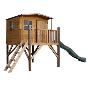 Image of Mercia Rose Tower Playhouse with Slide