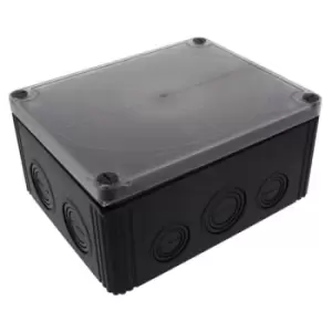 Image of Wiska COMBI Clear Cover Polycarbonate DK Junction box with clamping terminals - 10110742