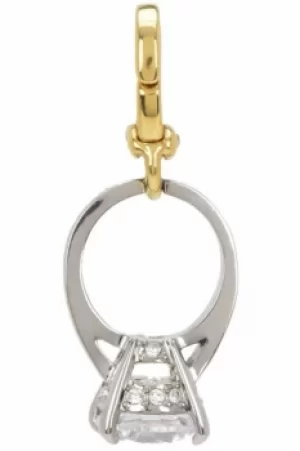 Image of Juicy Couture Jewellery Little Luxurie Engagement Ring Charm JEWEL WJW762-710