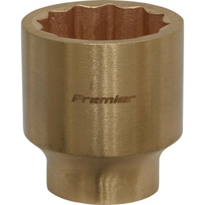 Image of Loops 30mm Non-Sparking WallDrive Socket - 1/2" Square Drive - Beryllium Copper Copper