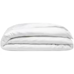 Image of Belledorm 400 Thread Count Egyptian Cotton Oxford Duvet Cover (Single) (White) - White