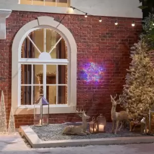 Image of The Winter Workshop - 50Cm Starburst Christmas Star - Multi Coloured