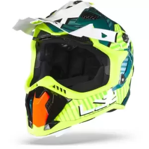 Image of LS2 MX700 Subverter Astro GL.Cobalt H-V Yellow XL