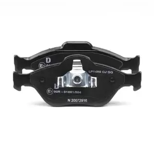 Image of DELPHI Brake pad set not prepared for wear indicator LP1469 Brake pads,Brake pad set, disc brake FORD,MAZDA,Fiesta Mk5 Schragheck (JH1, JD1, JH3, JD3)