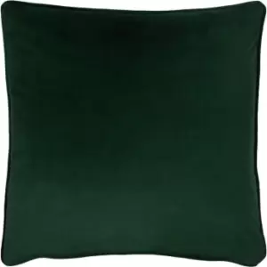 Image of Evans Lichfield Opulence Cushion Cover (55cm x 55cm) (Bottle Green)
