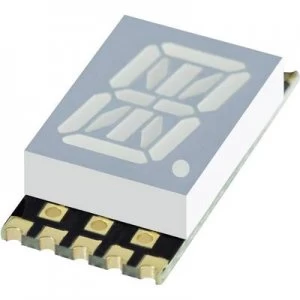 Image of Alphanumeric segment display Green 10.16mm 2 V No. of digits 1