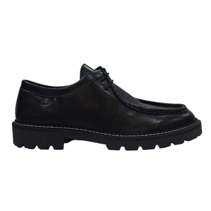 Image of Deakins Mens Kayo Leather Lace Up Derbies Black male 7 (41)