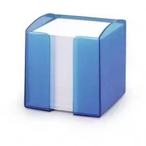 Image of Durable Note Box Trend Transparent Blue