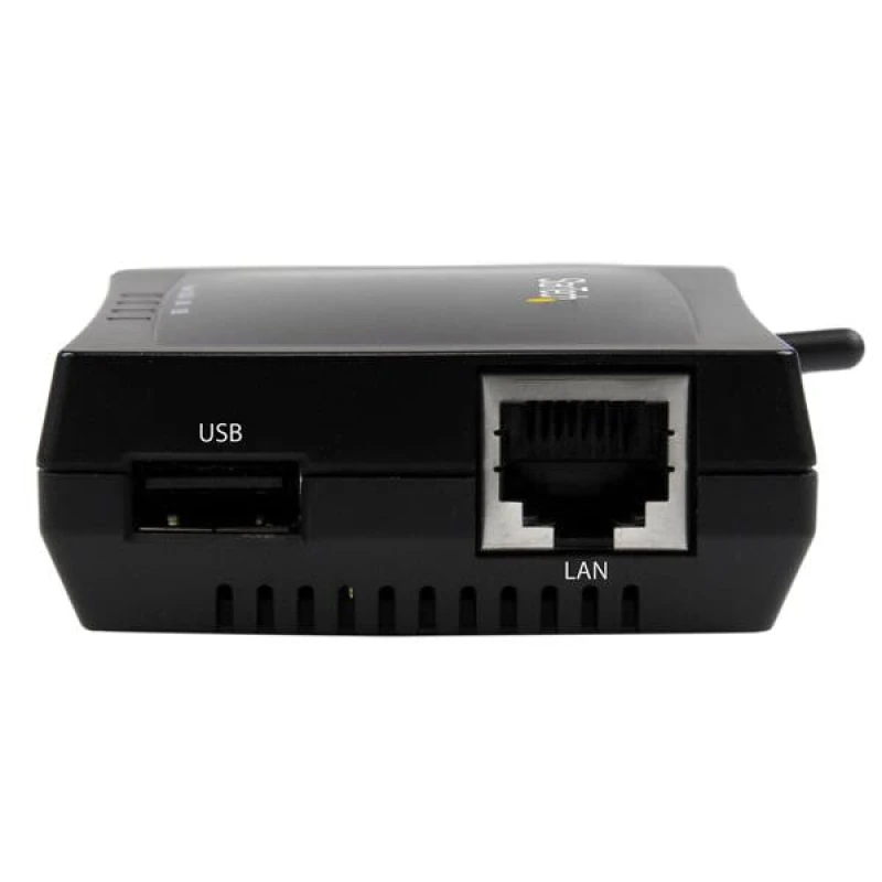 Image of StarTech.com StarTech.com 1 Port USB Wireless-N 150Mbps AirPrint Server - 802.11b/g/n PM1115UA