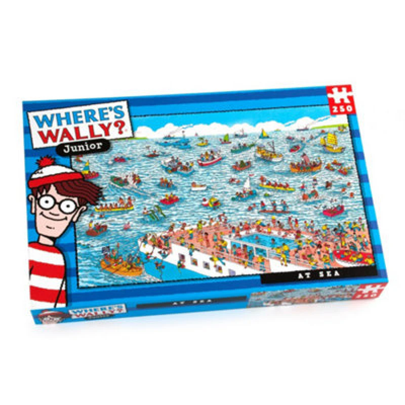 Image of Paul Lamond Games Where's Wally At Sea 250Pc Puzzle - Brand New And Sealed
