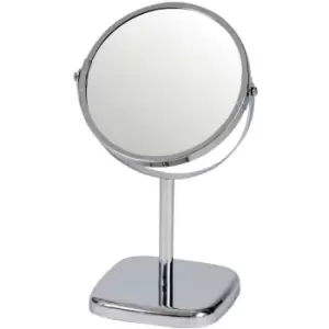Image of Showerdrape - Capri 2x Magnification Double Sided Vanity Table Mirror - Chrome