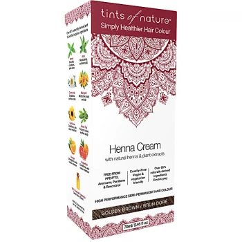 Image of Tints of Nature Henna Cream - Golden Brown