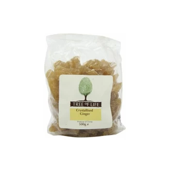 Image of Crystallised Ginger - 500g x 6 - 85519 - Tree Of Life
