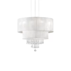 Image of Opera 4 Light Ceiling Pendant White