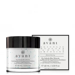 Image of Avant Skincare Pro Salicylic Blue Minerals Clarifying Blemish and Imperfections Exfoliator 60ml