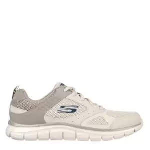 Image of Skechers Lace-Up Sneaker W Overlays & - Nude