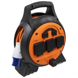 Image of Worksafe WSPC1633U Caravan & Camping Cable Reel 15m with RCD