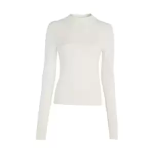 Image of Calvin Klein Jeans Corset Detail Sweater - White
