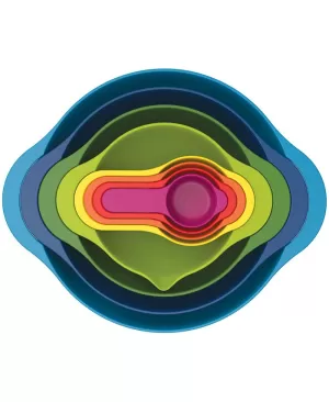 Image of Joseph DUO 8 Piece Nesting Food Prep Bowl Set