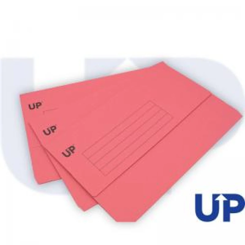 Image of UP Half Flap Document Wallet Pack of 50 - Pink