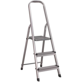 Image of Sealey Trade Aluminium Platform Step Ladder 3
