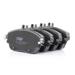 Image of TRW Brake pad set MERCEDES-BENZ GDB1932 0064204620,0064208520,0084200620 A0064204620,A0064208520,A0084200620