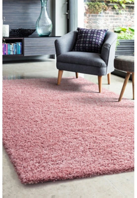 Image of Homemaker Jazz Shaggy Cosy Rug Blush 120X170 JB42130